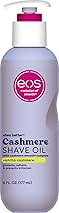 eos Cashmere Shave Oil – Vanilla Cashmere, Moisturizing Shave Oil with Shea Butter & Glycerin, Helps Prevents Irritation &...